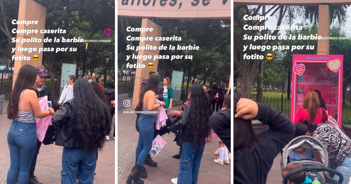 TikTok viral Perú Joven sorprende al vender polos rosados frente a