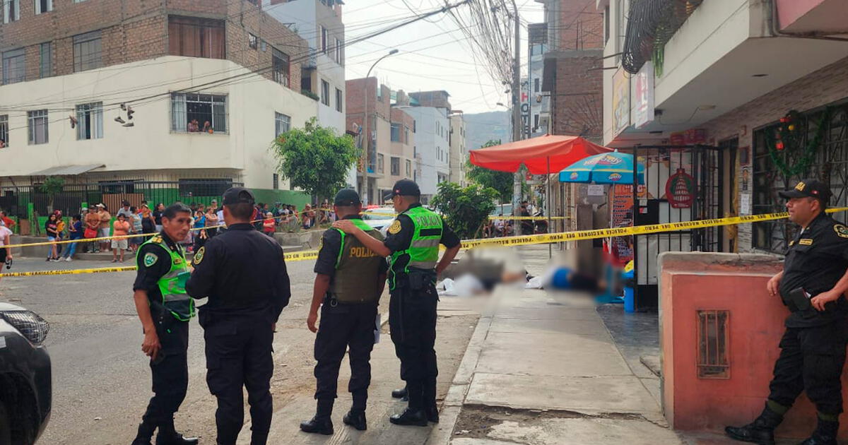 San Juan De Lurigancho Sicarios Asesinan A Personas Cuando