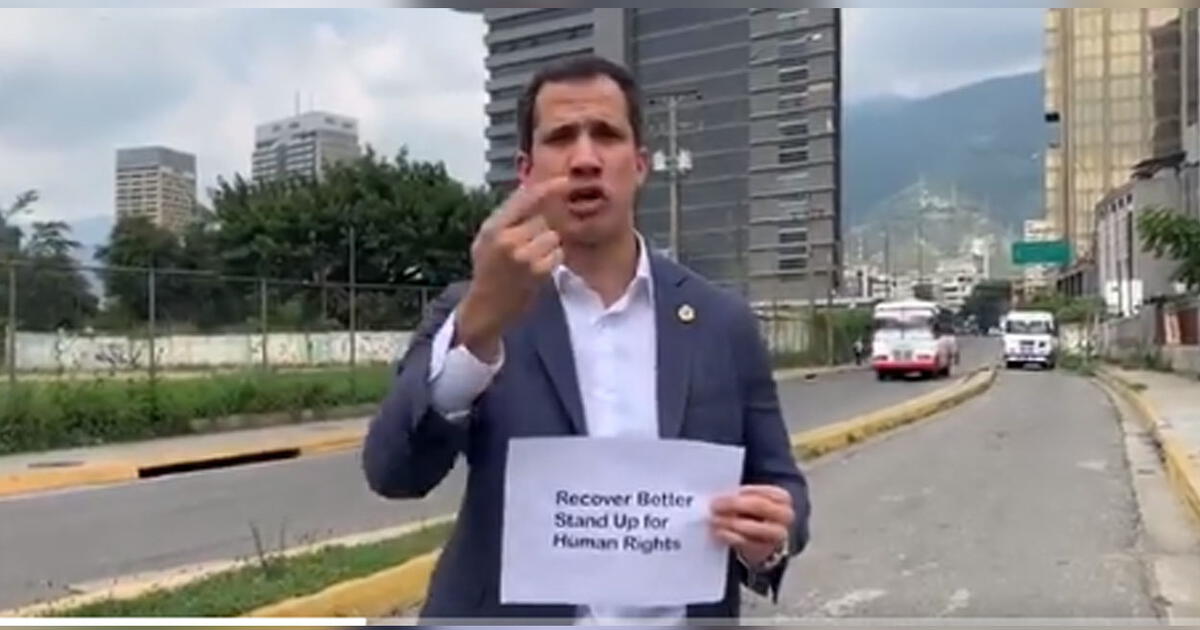 Guaidó en el Día de los DD HH Lejos de celebrar hoy tenemos que