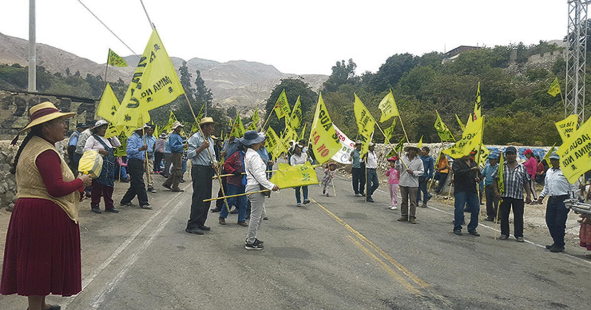 Moquegua Agricultores Suspenden Protesta Contra Quellaveco Anglo