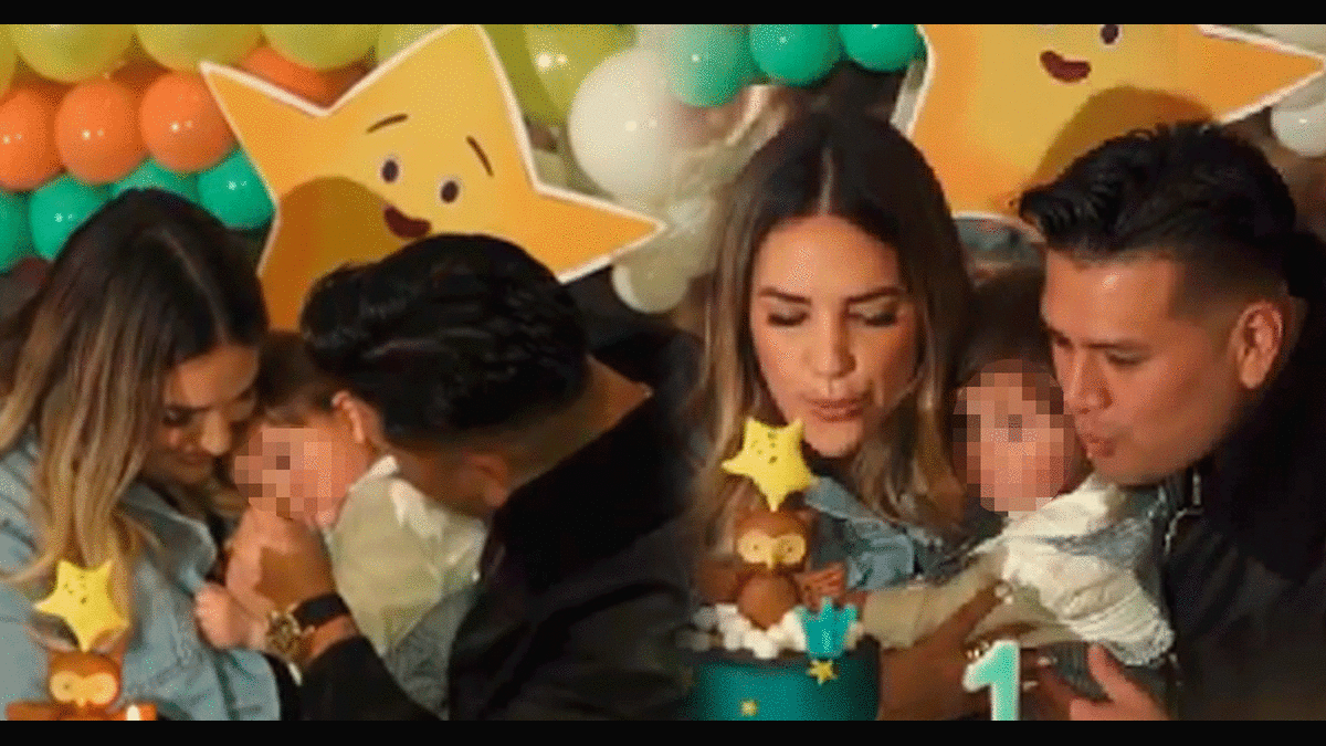 Deyvis Orosco Y Cassandra S Nchez Celebraron El Primer A O De Su Hijo