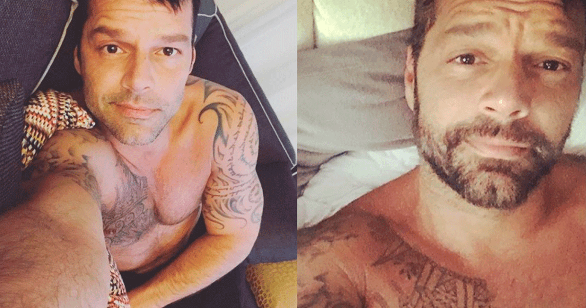 Instagram Ricky Martin Causa Alboroto Con Su Foto Desnudo En Un Cuarto