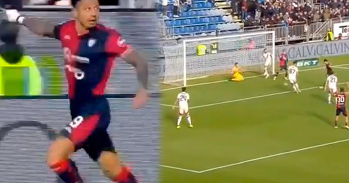 Gol De Gianluca Lapadula En Cagliari Vs Perugia Por Serie B De Italia