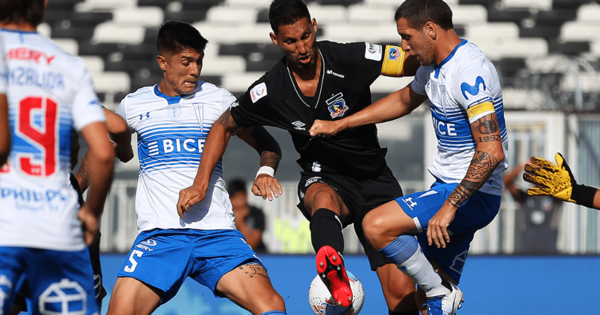 Colo Colo 0 2 U Católica clásico chileno suspendido por lanzamiento