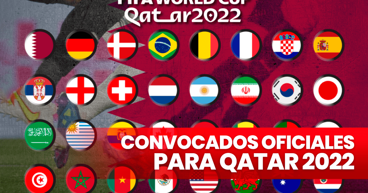 En Vivo Convocados Mundial Qatar Lista Oficial De Futbolistas