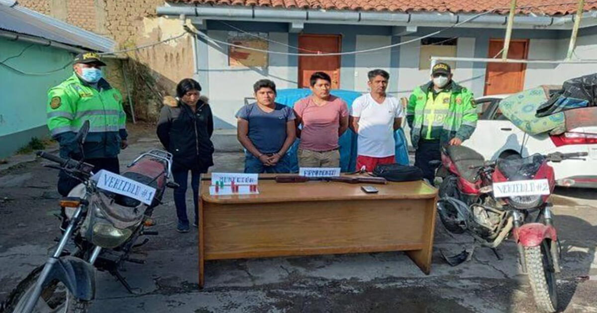 Capturan A Presuntos Integrantes De Los Malditos De Lechemayo En Puno