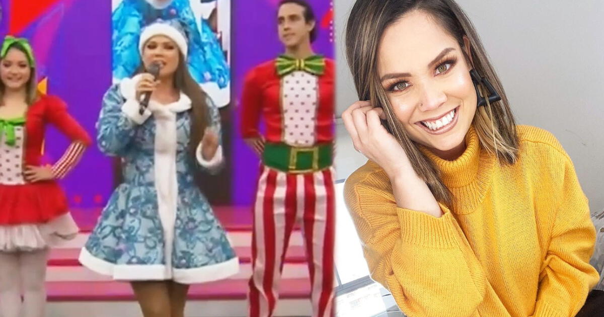 Andrea San Martín se recursea como animadora de shows navideños Estoy