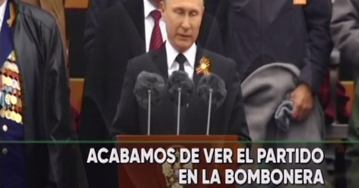 Per Vs Argentina Vladimir Putin Le Env A Un Mensaje De Aliento A