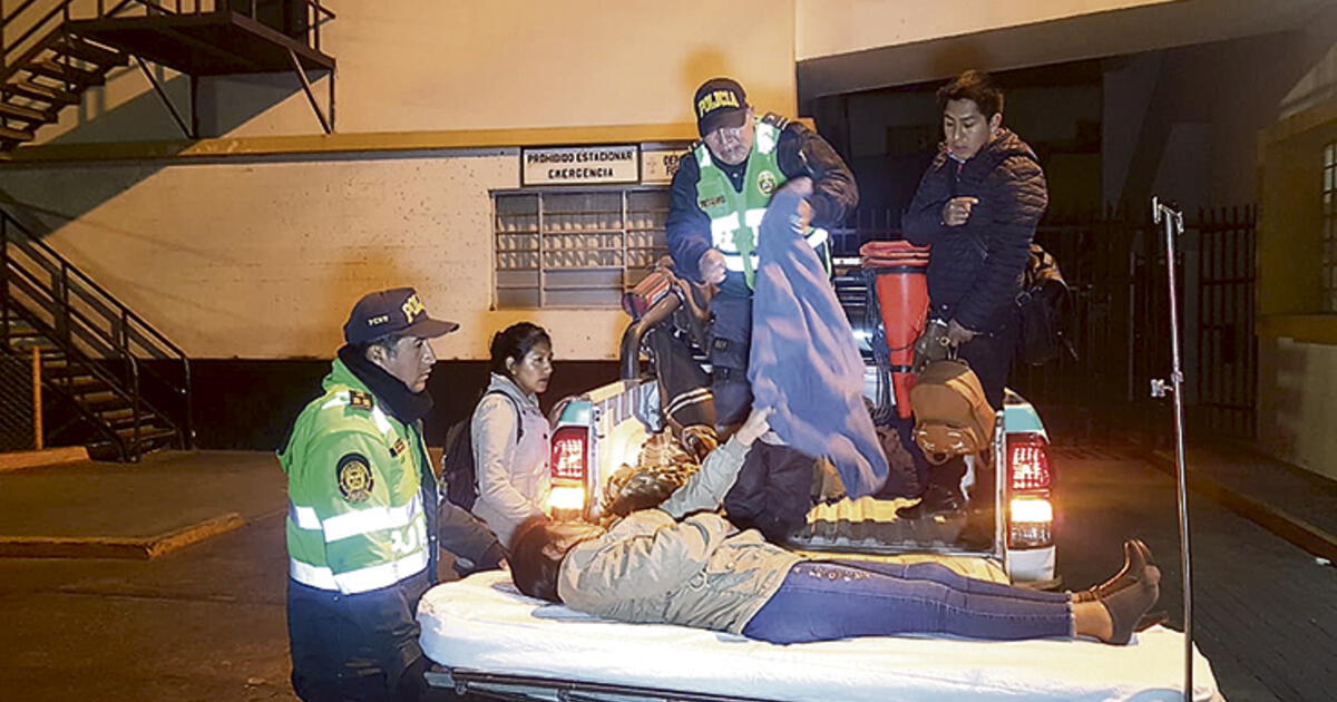 Heridos En Arequipa Tras Despiste Y Volcadura De Bus