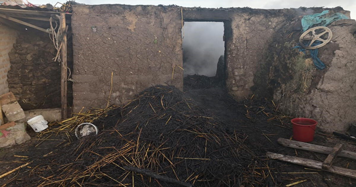 Puno Anciana Muere Calcinada Y Aplastada Por El Techo De Su Vivienda