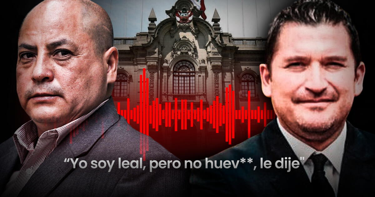 Pedro Castillo Qué dice el audio entre el ex jefe de la DINI José