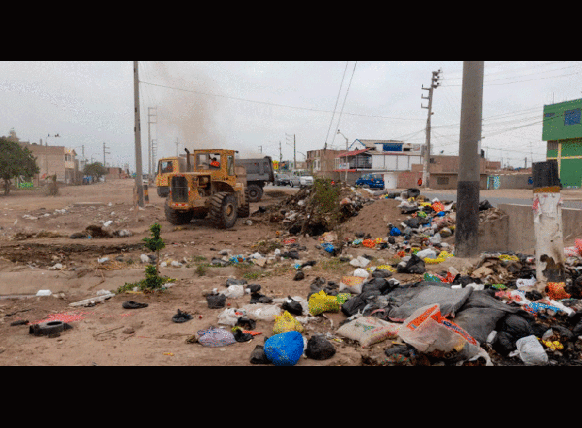 Erradican más de 900 toneladas de basura en puntos críticos de Chiclayo