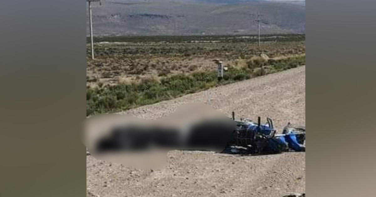 Tacna Motociclista es hallado muerto tras accidente de tránsito en