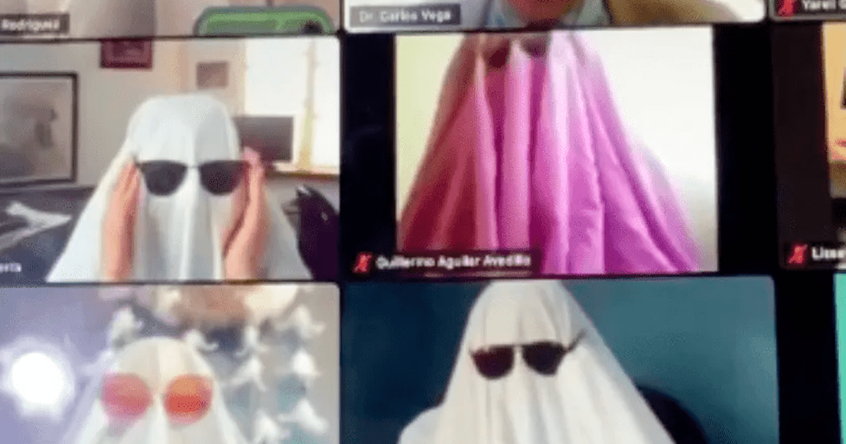 TikTok Viral Escolares Sorprenden Con Disfraces De Fantasmas A