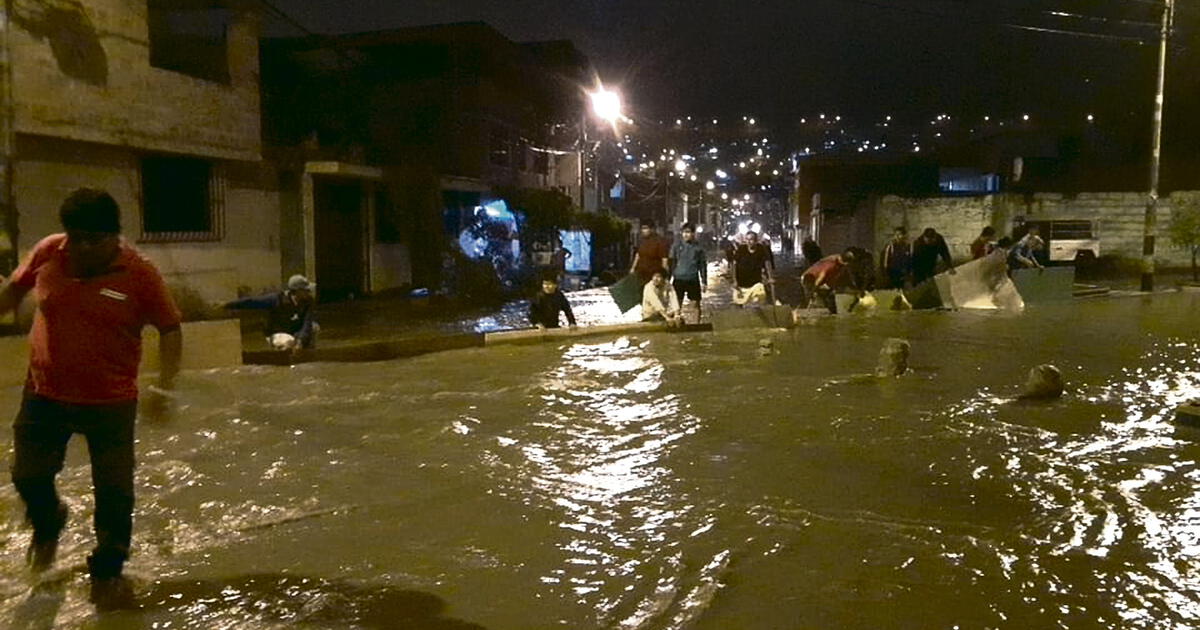 Moquegua Y Tacna Colapsan Por Las Lluvias Intensas Lrsd Sociedad