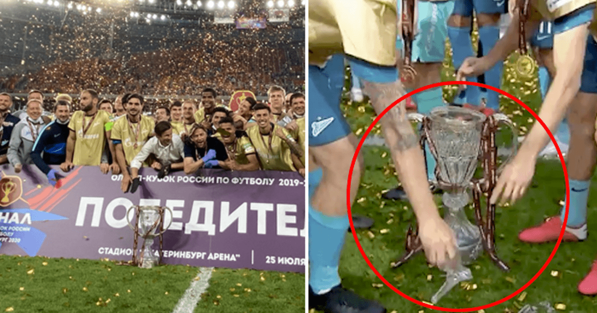 Video Viral Zenit San Petersburgo Festeja El T Tulo De La Copa Rusia