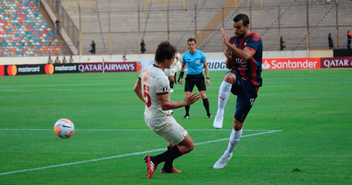 Universitario vs Cerro Porteño 1 1 por la Copa Libertadores con todos