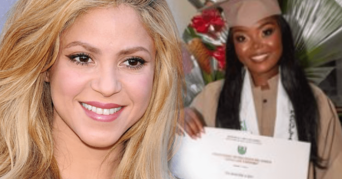 Shakira Celebra A Joven Que Apoy Con Su Fundaci N Pies Descalzos Y Que