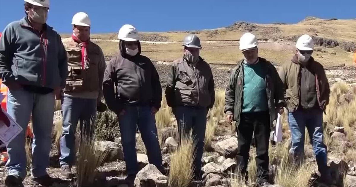 Reinician proyecto de riego que beneficiará a 500 familias en Cusco