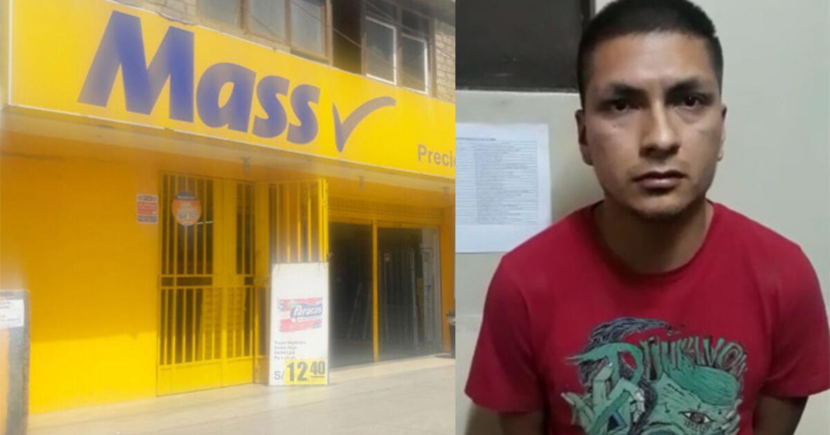 Cercado De Lima Capturan A Delincuente Que Rob En Tienda Mass Video