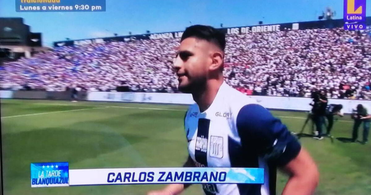 Alianza Lima Carlos Zambrano Fue Presentado En Matute En La Tarde