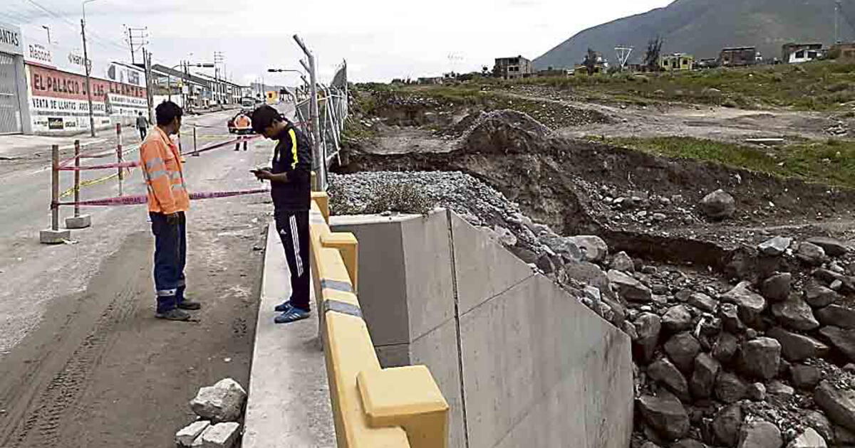 Lluvias en Arequipa reportan 20 viviendas inundadas y vías afectadas