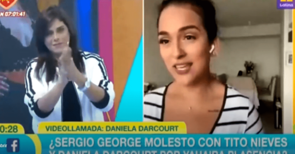 Daniela Darcourt Se Pronuncia Sobre El Alejamiento De Sergio George