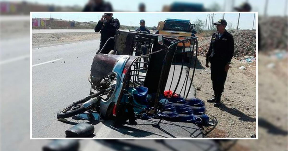 Accidente en vía Piura Sullana deja un muerto y un herido Sociedad