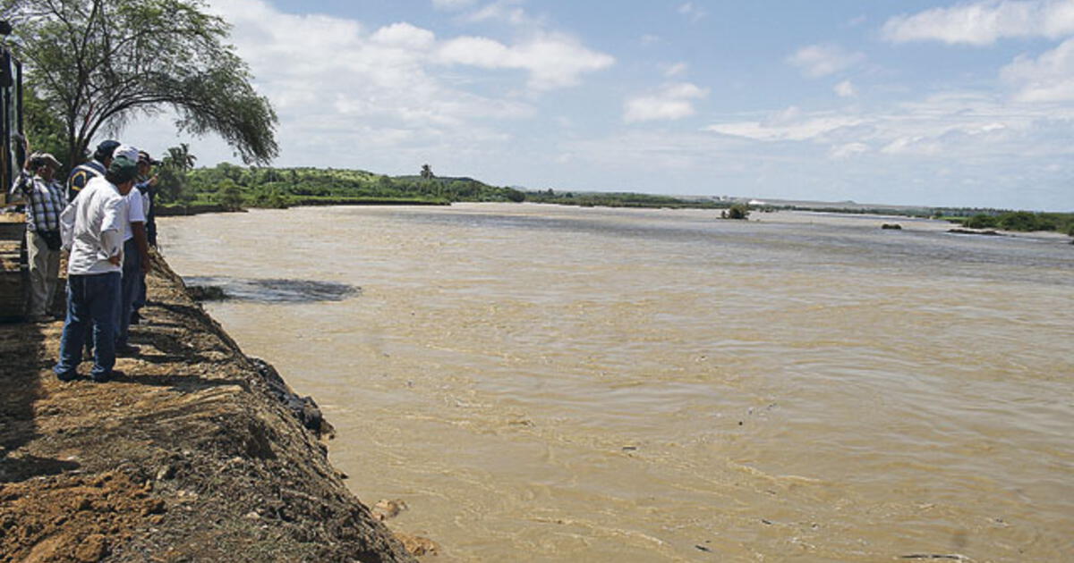 Lluvias en Piura Río Chira alcanza caudal de 3 000 metros cúbicos por