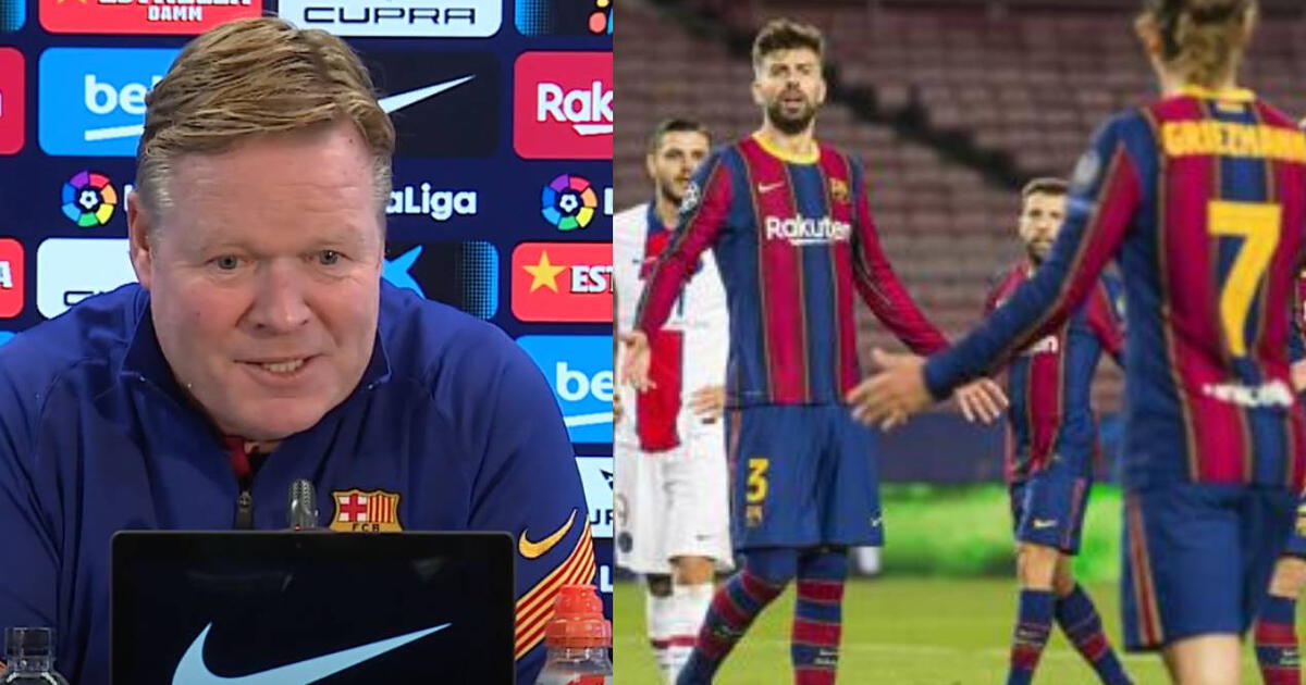 Koeman Minimiz La Pelea Que Tuvieron Piqu Y Griezmann En Barcelona Vs