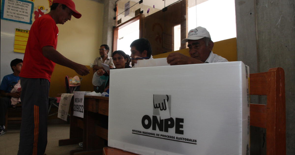 Ubica Tu Local De Votaci N Segunda Vuelta Elecciones Onpe D Nde