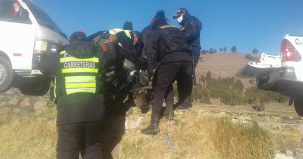 Puno motociclista fallece tras el despiste de su unidad en Azángaro