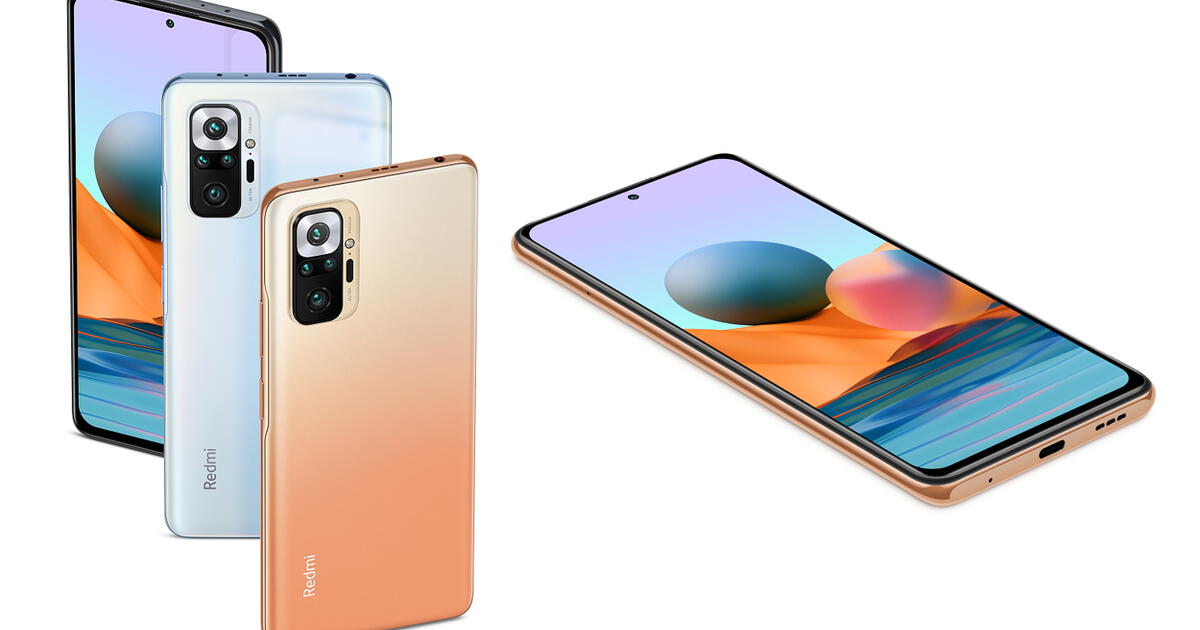 Xiaomi Lanza Sus Nuevos Smartphones Redmi Note 10 Pro Y Redmi Note 10 S