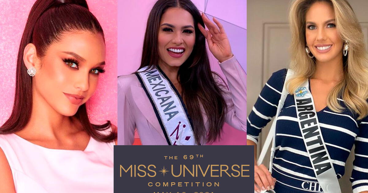 Quiénes son las candidatas al Miss Universo 2021 cuándo es y cómo ver