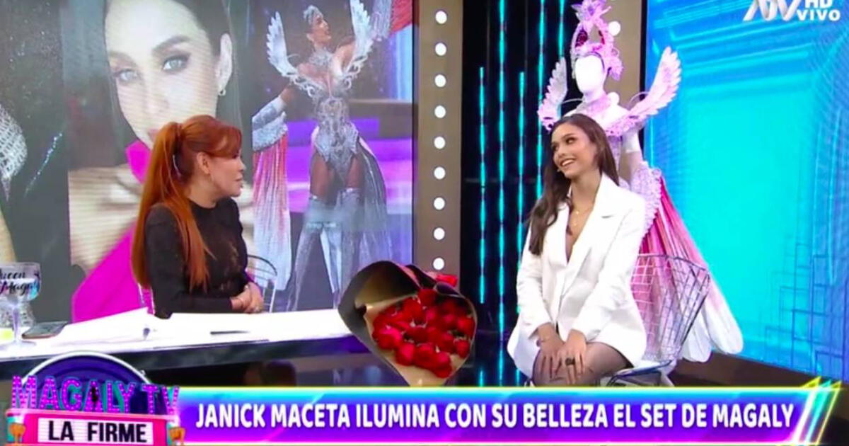 Janick Maceta se reunió con Magaly Medina tras su paso por el Miss