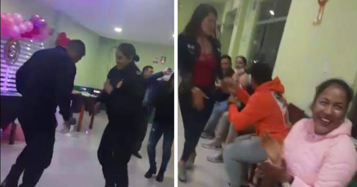 Chiclayo Captan A Polic As Festejando Dentro De Comisar A Durante