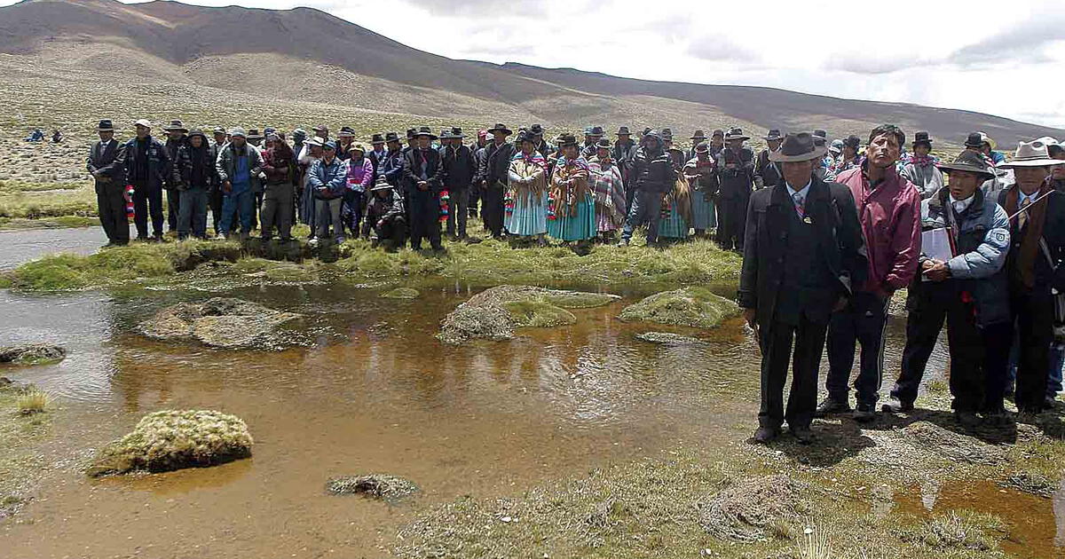 Puno Comuneros Protestan Para Exigir Paralizaci N De Vilavilani