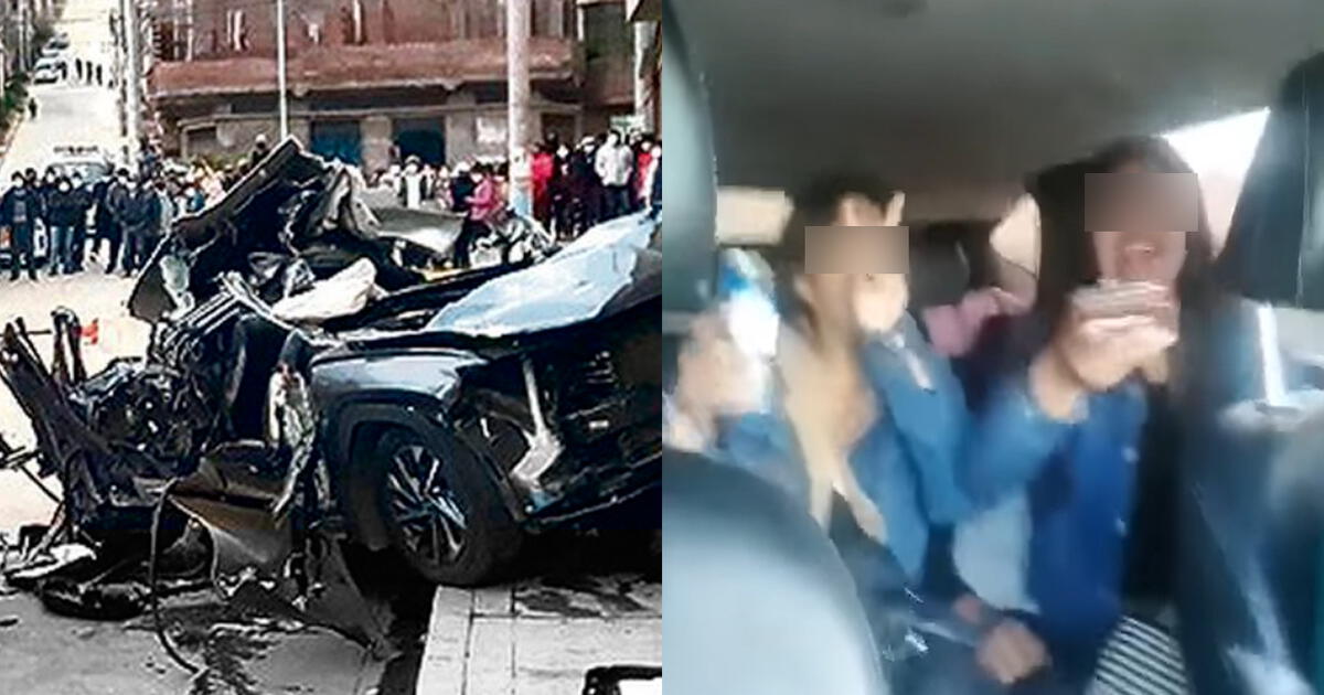 Puno difunden video de implicados en accidente de tránsito que dejó