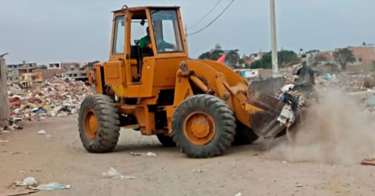 Chiclayo Erradican 18 Toneladas De Basura Y Desmonte En La Victoria