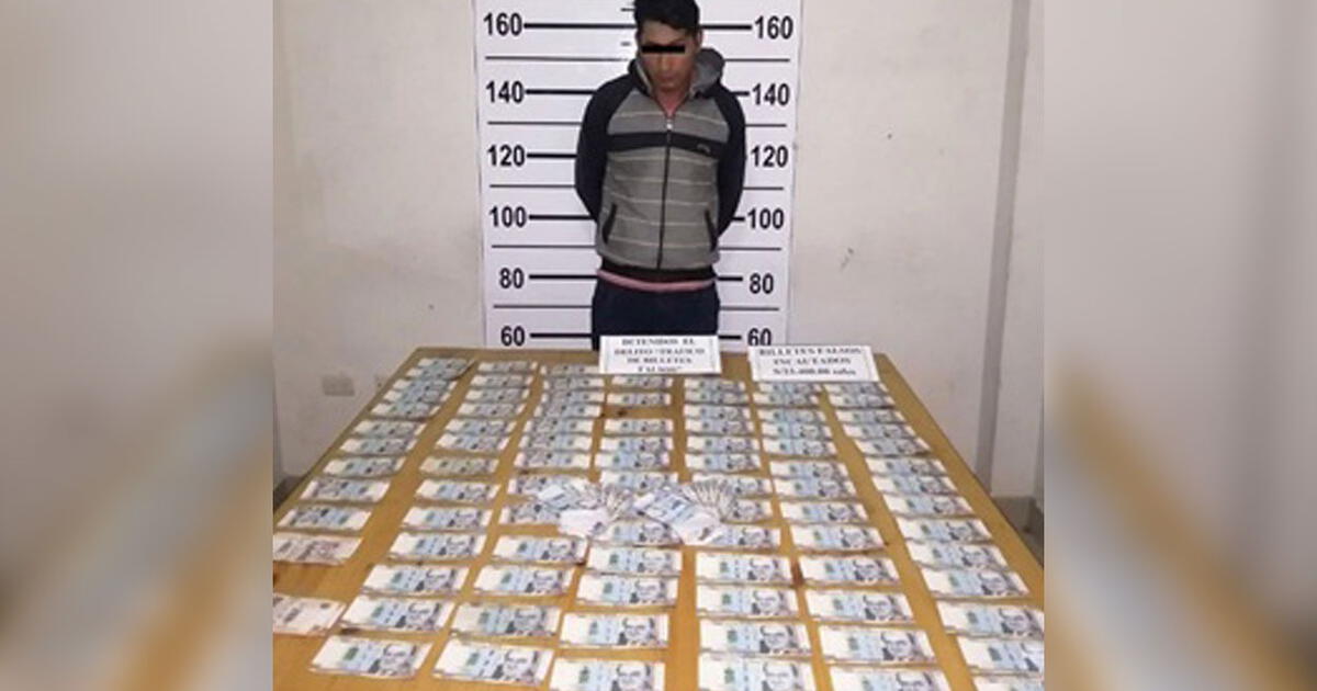 Trujillo Capturan A Sujeto Con S En Billetes Falsificados En El