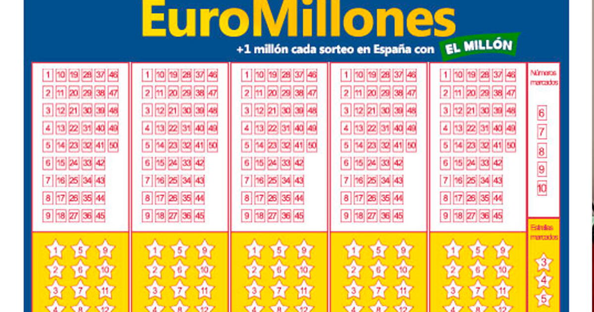 Euromillones Comprobar Resultados Del Sorteo De Hoy Martes 7 De