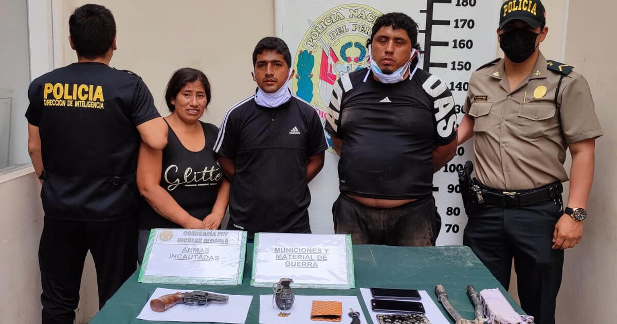 Capturan Presunta Banda De Extorsionadores En Trujillo Sociedad La