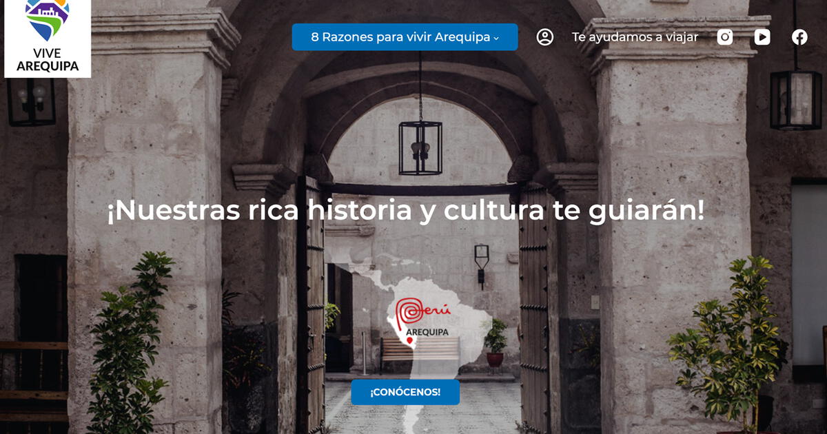 Lanzan novedosa plataforma que promoverá oferta turística en Arequipa