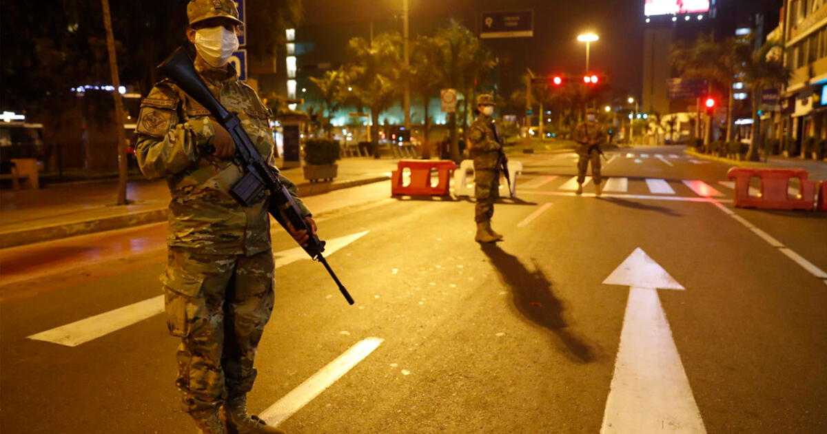 Toque De Queda En Lima Y Callao A Qu Hora Terminar La