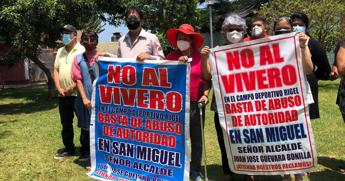 San Miguel Vecinos Protestan Por Construcci N De Vivero Que No Tendr A