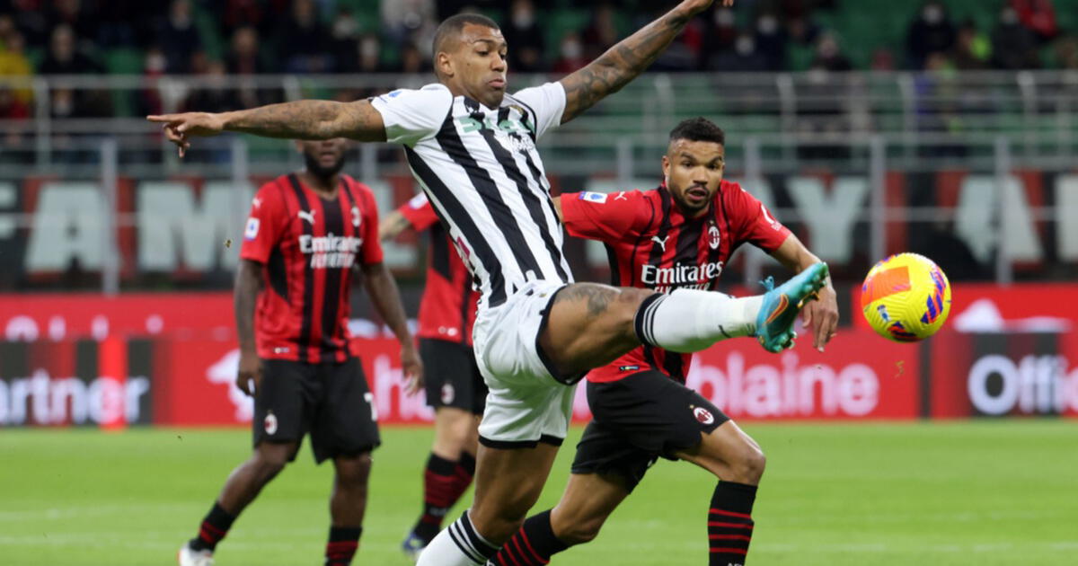 Video Resultado Ac Milan Udinese Por La Serie A De Italia Resumen Y