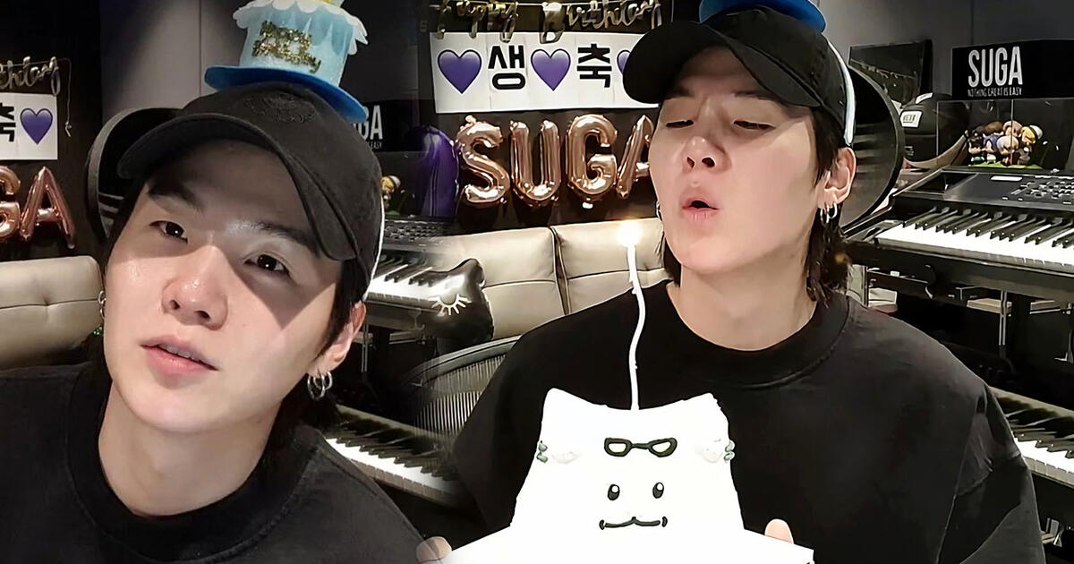 Suga de BTS revela su cabello largo y causa furor en su cumpleaños