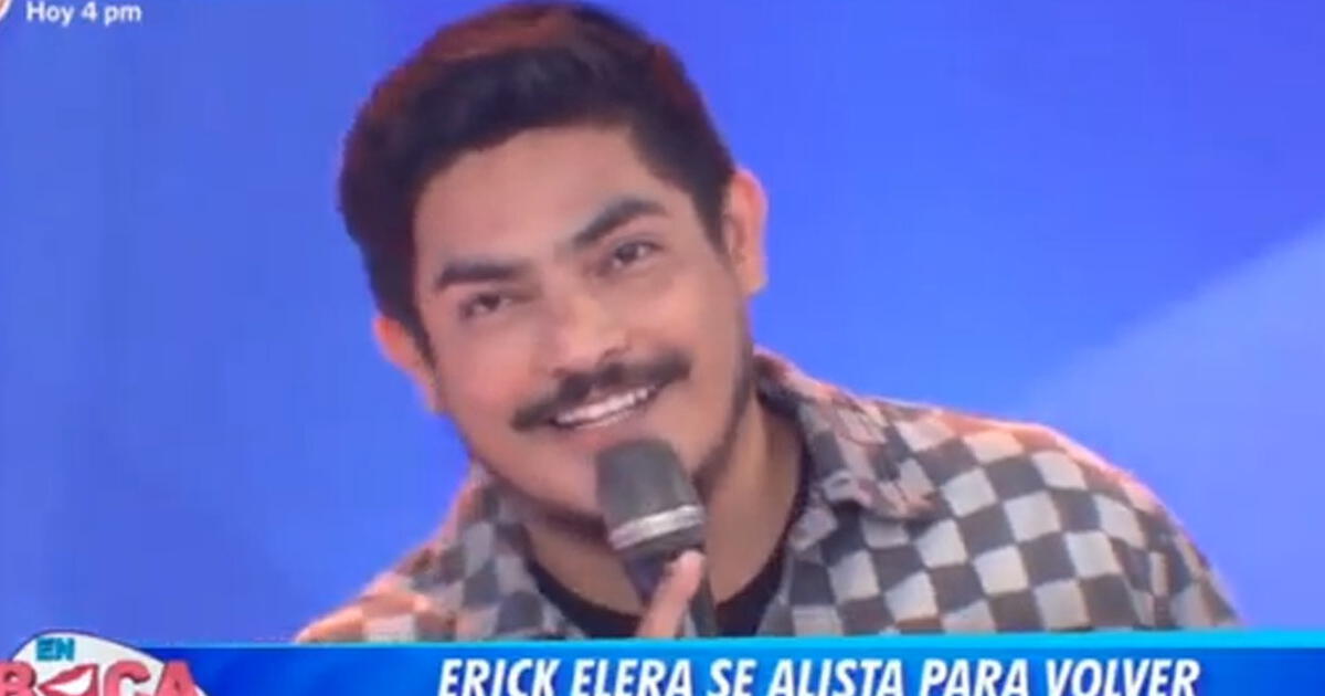 Erick Elera sobre el retorno de Al fondo Hay Sitio Sé que ya está