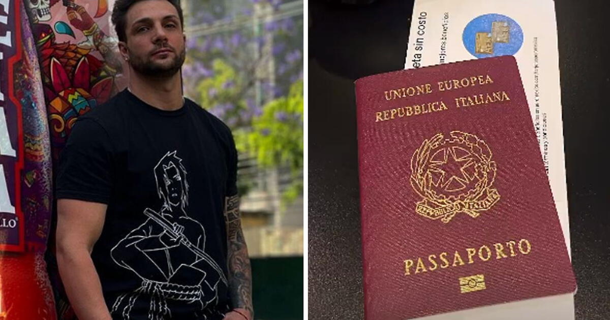 Nicola Porcella Sorprende A Sus Seguidores Al Presumir Su Pasaporte