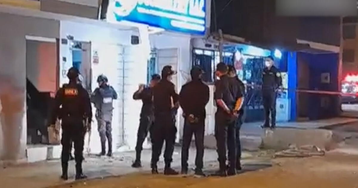 Comas Sujetos Detonaron Un Explosivo En La Puerta De Un Local Pnp